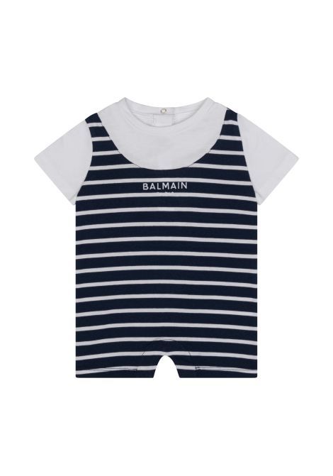 Tutina con logo BALMAIN KIDS | BYA511 Z3657617BC